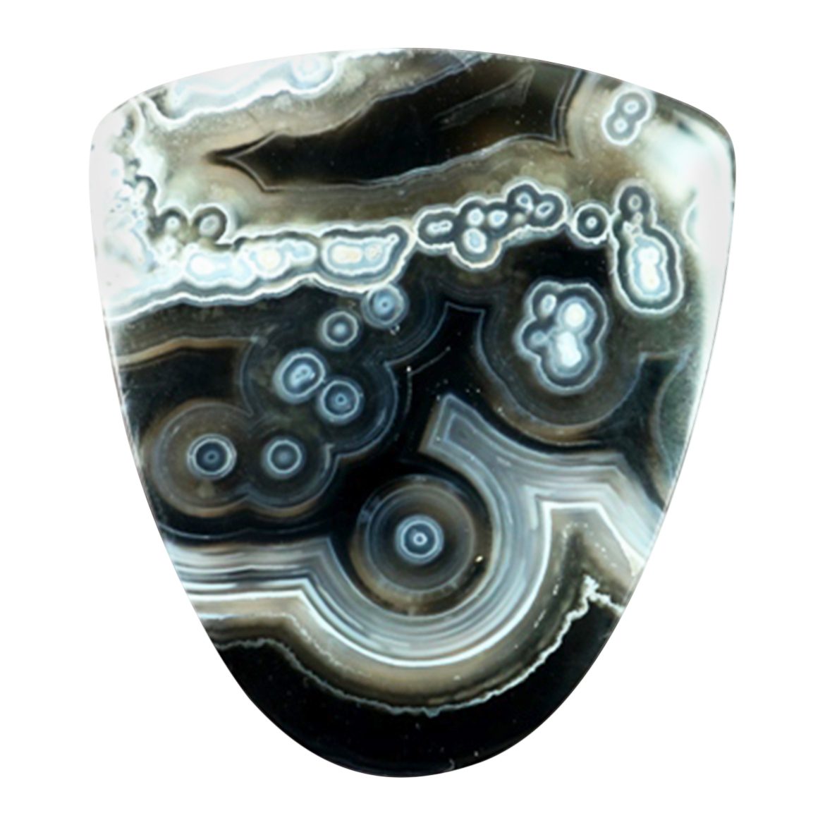 Tuxedo Agate Cabochon