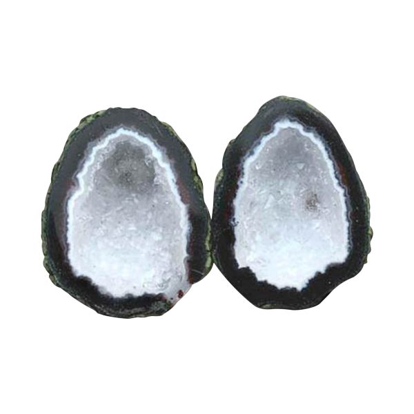 Tabasco Geode Pair Cabochon