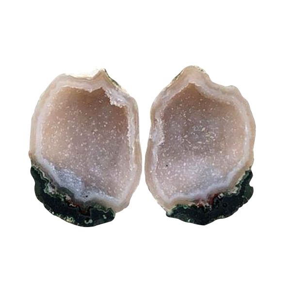 Tabasco Geode Pair Cabochon