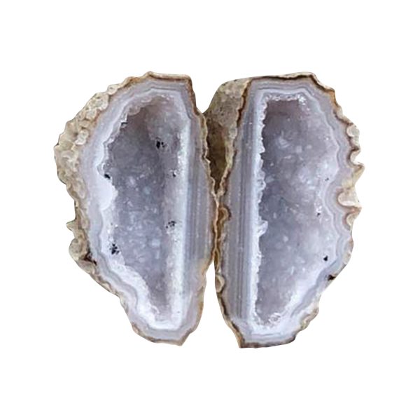 Tabasco Geode Pair Cabochon