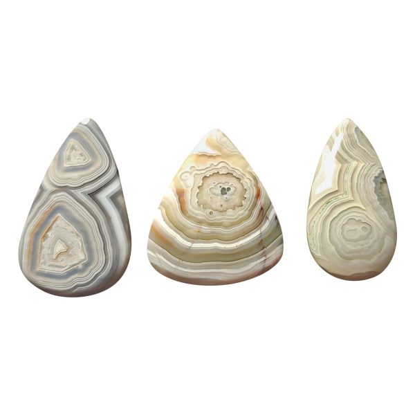 Crazy Lace Agate (Trio)