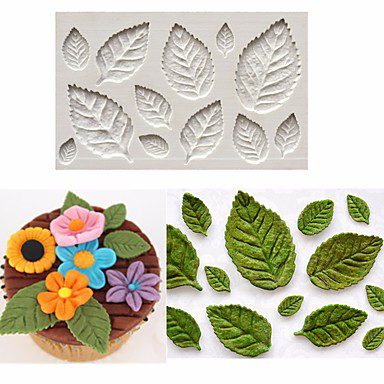 Leaf Collage Mold – 7 Unique Leaf Designs - Image 2