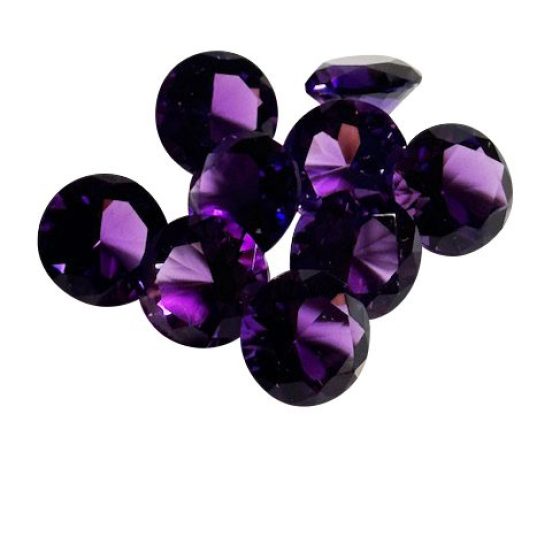 12mm round Amethyst