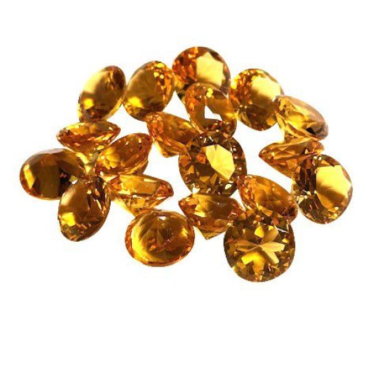 12mm round Citrine
