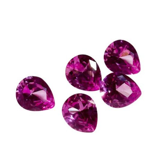 12x10 Pear Pink Sapphire
