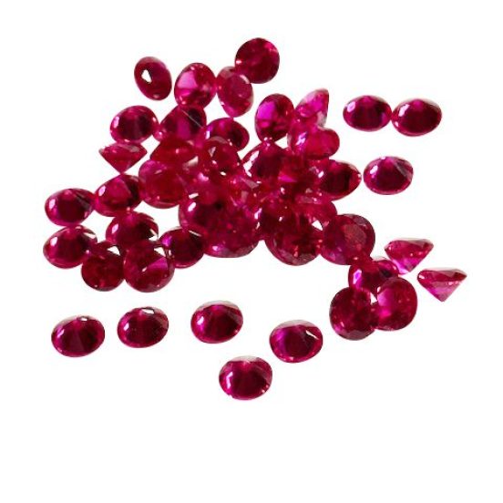 5mm round Ruby