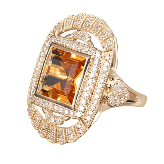 Square Citrine (2)